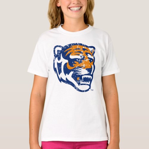 University of Memphis Athletic Mark Distressed T_Shirt