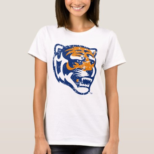 University of Memphis Athletic Mark Distressed T_Shirt