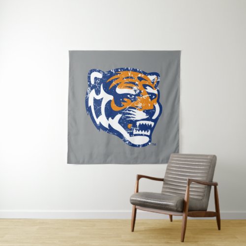University of Memphis Athletic Mark Distressed Tapestry
