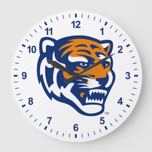 University of Memphis Athletic Mark Large Clock