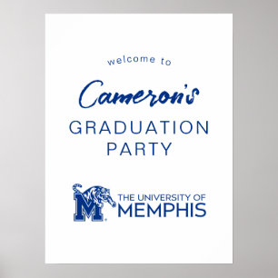 University of Memphis Composite Logo Poster