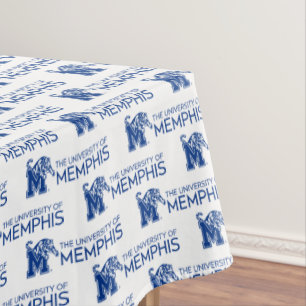 University of Memphis Composite Logo Tablecloth