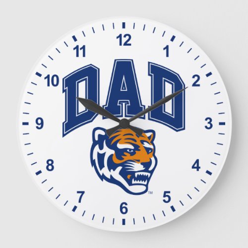 University of Memphis Dad Large Clock