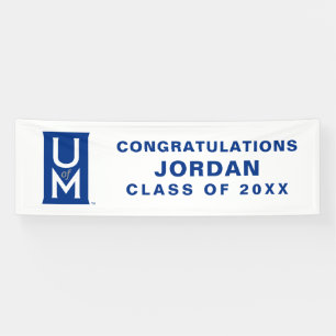 University of Memphis Formal UofM Monogram Banner