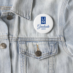 University of Memphis Formal UofM Monogram Button