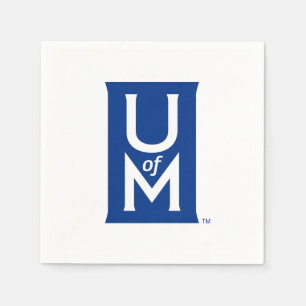 University of Memphis Formal UofM Monogram Napkins