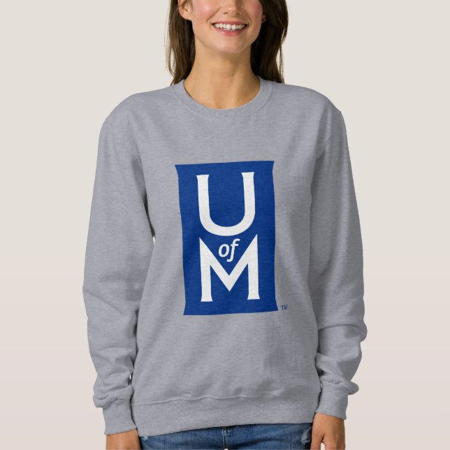 University of Memphis Formal UofM Monogram Sweatshirt (Front)