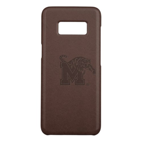 University of Memphis Leather Case_Mate Samsung Galaxy S8 Case