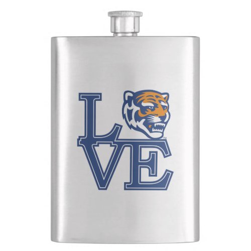 University of Memphis Love Flask