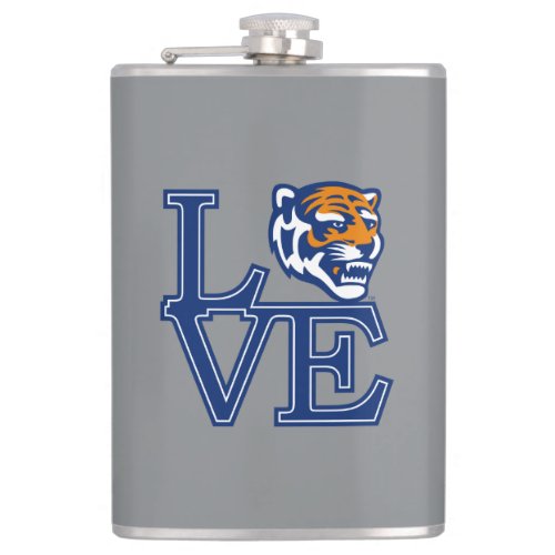 University of Memphis Love Flask
