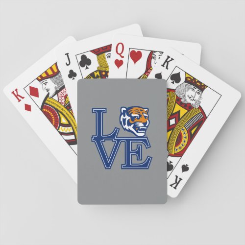 University of Memphis Love Playing Cards