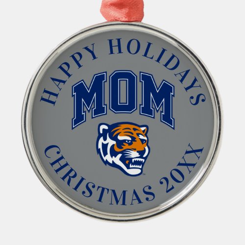 University of Memphis Mom Metal Ornament