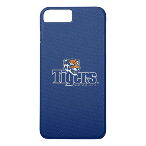 University of Memphis Tigers Carbon Fiber iPhone 8 Plus7 Plus Case