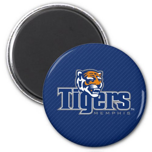 University of Memphis Tigers Carbon Fiber Magnet