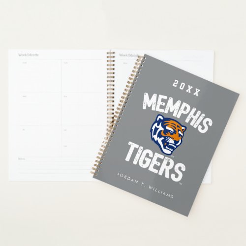 University of Memphis Tigers Distressed Planner