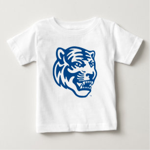 University of Memphis Tigers Mascot Head Logo Baby T-Shirt