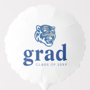 University of Memphis Tigers Mascot Head Logo Balloon