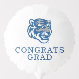 University of Memphis Tigers Mascot Head Logo Balloon