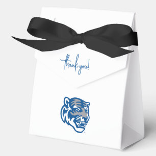 University of Memphis Tigers Mascot Head Logo Favor Boxes