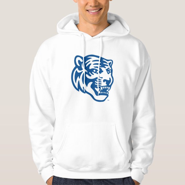 University of Memphis Tigers Mascot Head Logo Hoodie (Front)