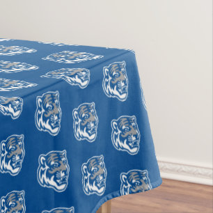 University of Memphis Tigers Mascot Head Logo Tablecloth