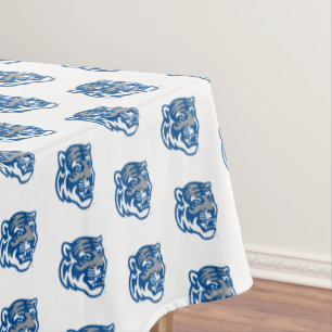 University of Memphis Tigers Mascot Head Logo Tablecloth