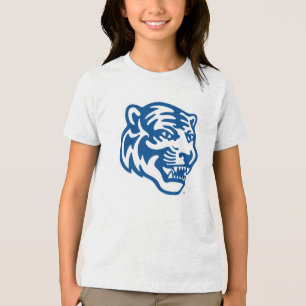 University of Memphis Tigers Mascot Head Logo Tri-Blend Shirt