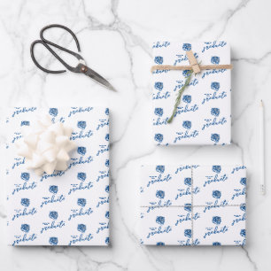 University of Memphis Tigers Mascot Head Logo Wrapping Paper Sheets