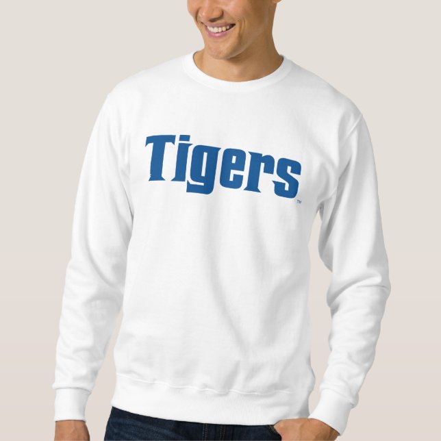University of Memphis Tigers Wordmark Logo Sweatshirt (Front)