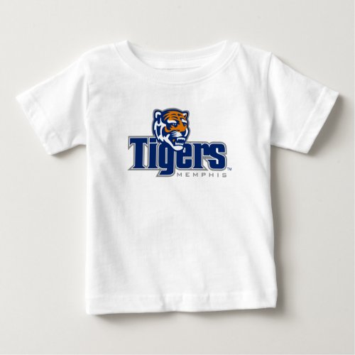 University of Memphis Wordmark Baby T_Shirt