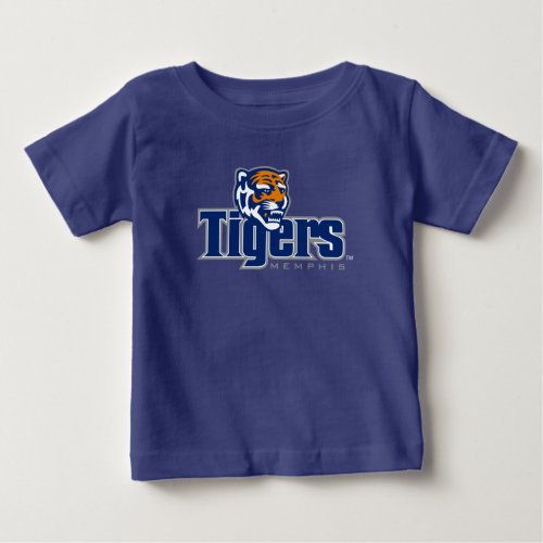 University of Memphis Wordmark Baby T_Shirt