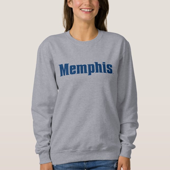 University of Memphis Wordmark Logo Sweatshirt (Front)