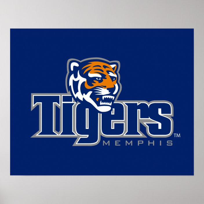 University of Memphis Wordmark Poster