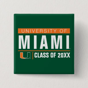 University of Miami Alumni Button