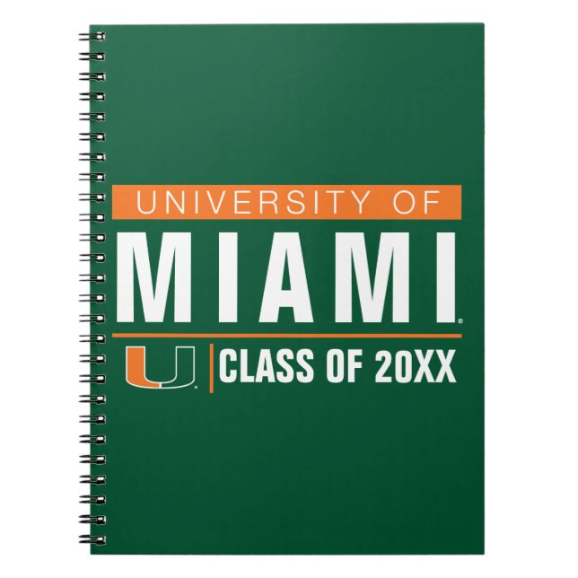 University of Miami Alumni Notebook (Front)