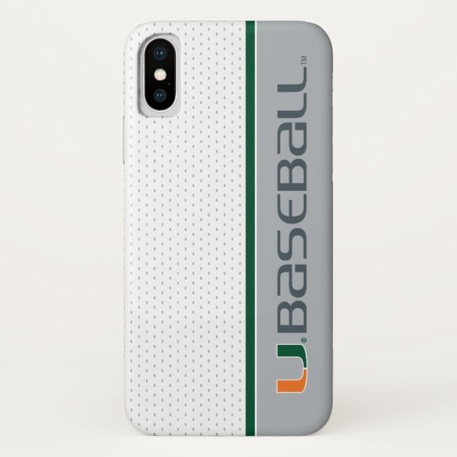 University of Miami Baseball Case-Mate iPhone Case (Back)