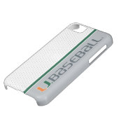 University of Miami Baseball Case-Mate iPhone Case (Bottom)