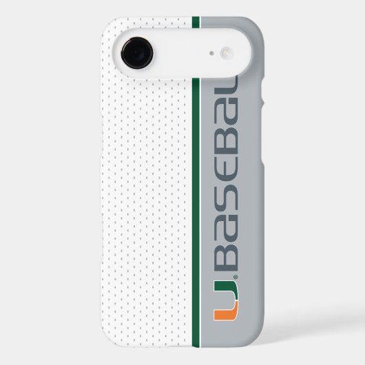 University of Miami Baseball Case-Mate iPhone Case (Back)