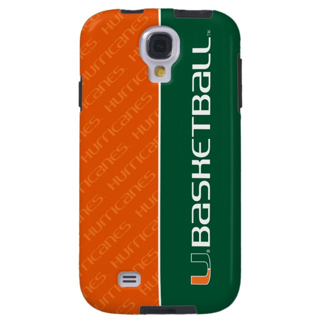 University of Miami Basketball Case-Mate Samsung Galaxy Case (Back)