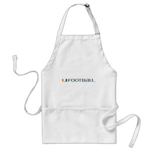 University of Miami Football Adult Apron