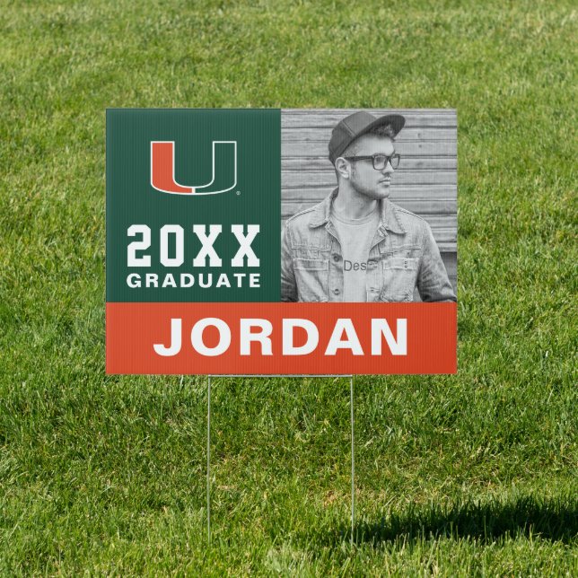 University of Miami Graduate Sign (Insitu)