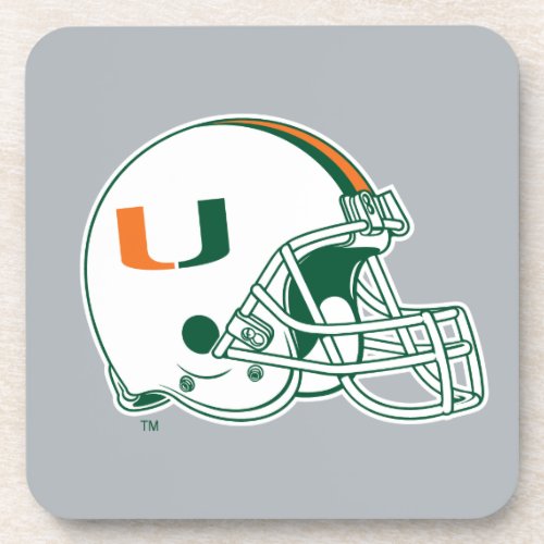 University of Miami Helmet Coaster