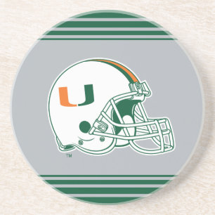 University of Miami Helmet Coaster