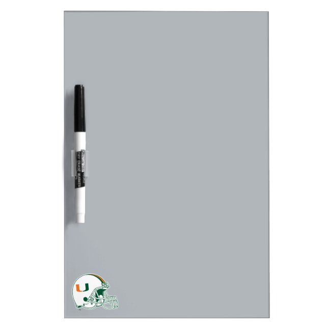 University of Miami Helmet Dry-Erase Board (Front)