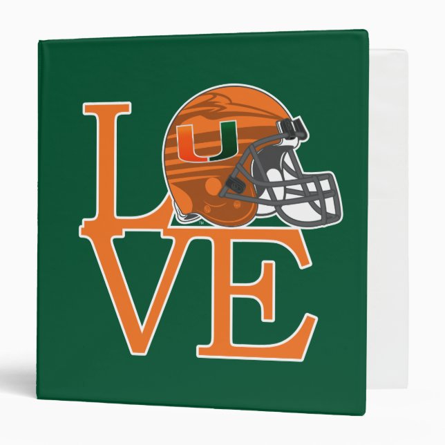 University of Miami Love Binder (Front/Inside)