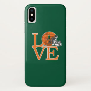 University of Miami Love iPhone X Case