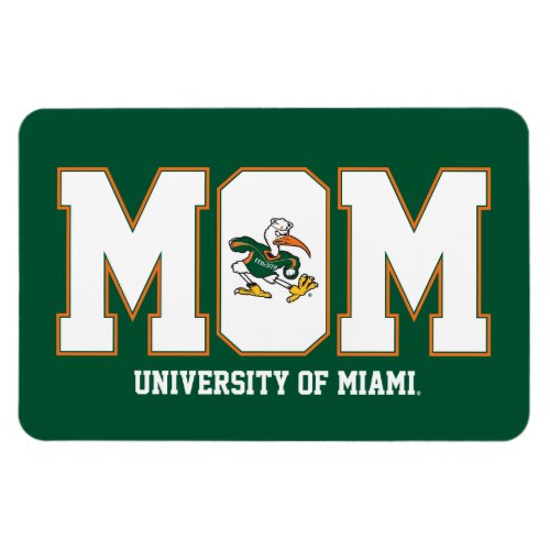 University of Miami Mom Magnet