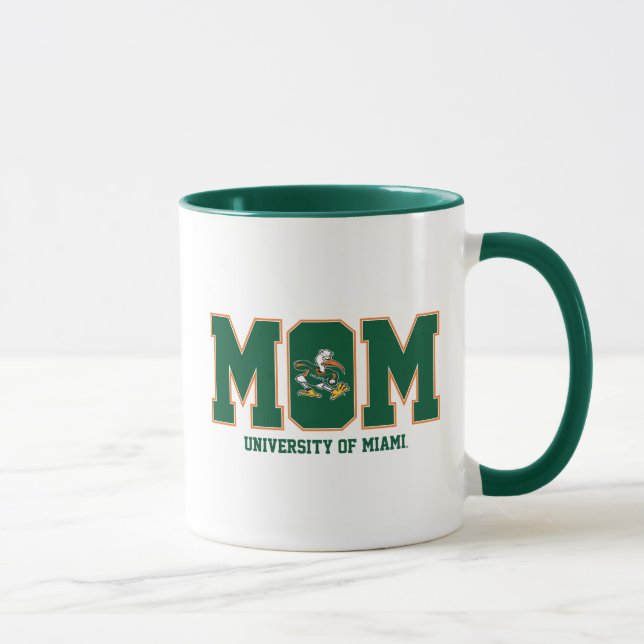 University of Miami Mom Mug (Right)