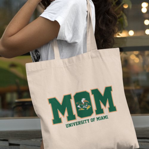 University of Miami Mom Tote Bag