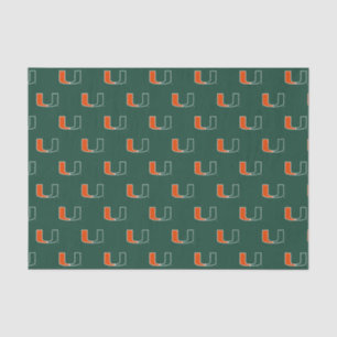 University of Miami Primary Graduation Tissue Paper